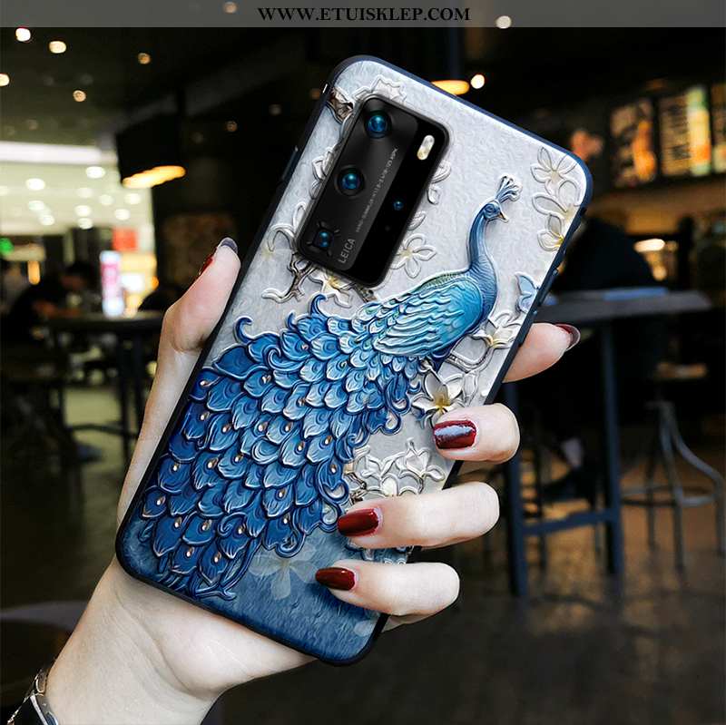 Futerał Huawei P40 Pro Trendy Etniczny Vintage Etui Silikonowe Wiatr Kolor Kup