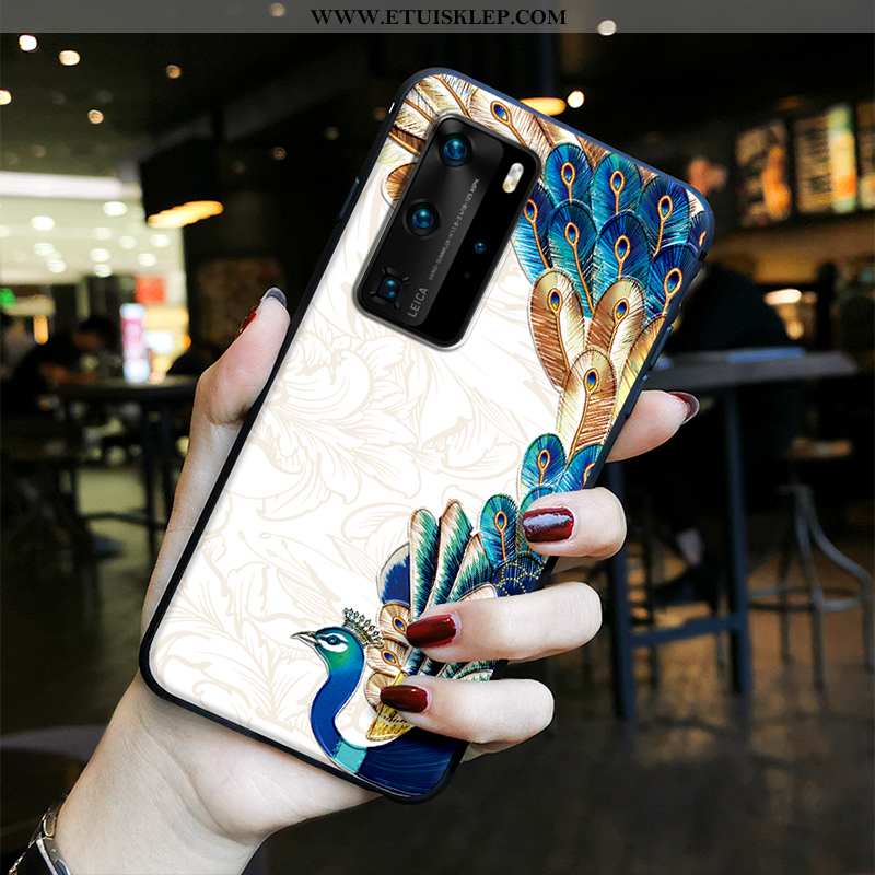 Futerał Huawei P40 Pro Trendy Etniczny Vintage Etui Silikonowe Wiatr Kolor Kup