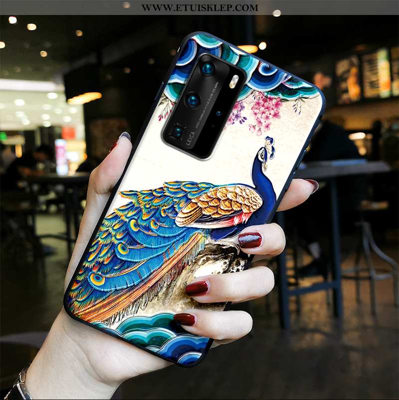 Futerał Huawei P40 Pro Trendy Etniczny Vintage Etui Silikonowe Wiatr Kolor Kup