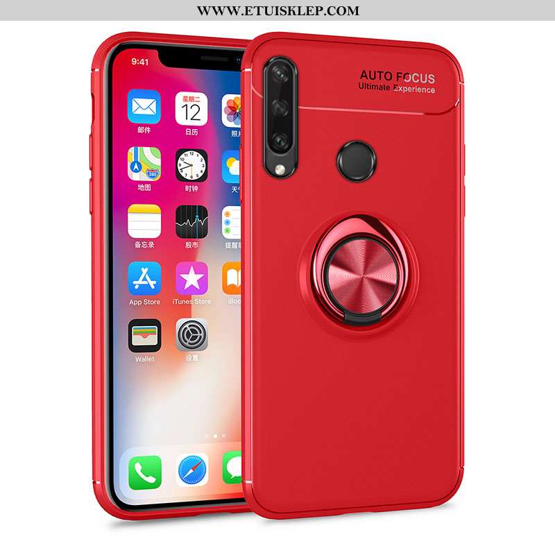 Futerał Huawei Y6p Silikonowe Czerwony Telefon Komórkowy Niewidoczny Etui Anti-fall Online