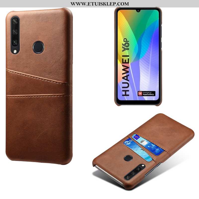 Futerał Huawei Y6p Skóra Telefon Komórkowy Karta Trudno Ochraniacz Jakość Sprzedam