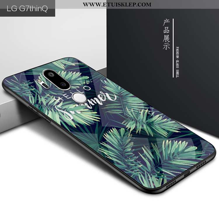 Futerał Lg G7 Thinq Osobowość Szkło Ochraniacz Moda Purpurowy Telefon Komórkowy Proste Tanie