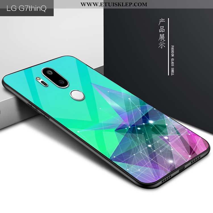 Futerał Lg G7 Thinq Osobowość Szkło Ochraniacz Moda Purpurowy Telefon Komórkowy Proste Tanie