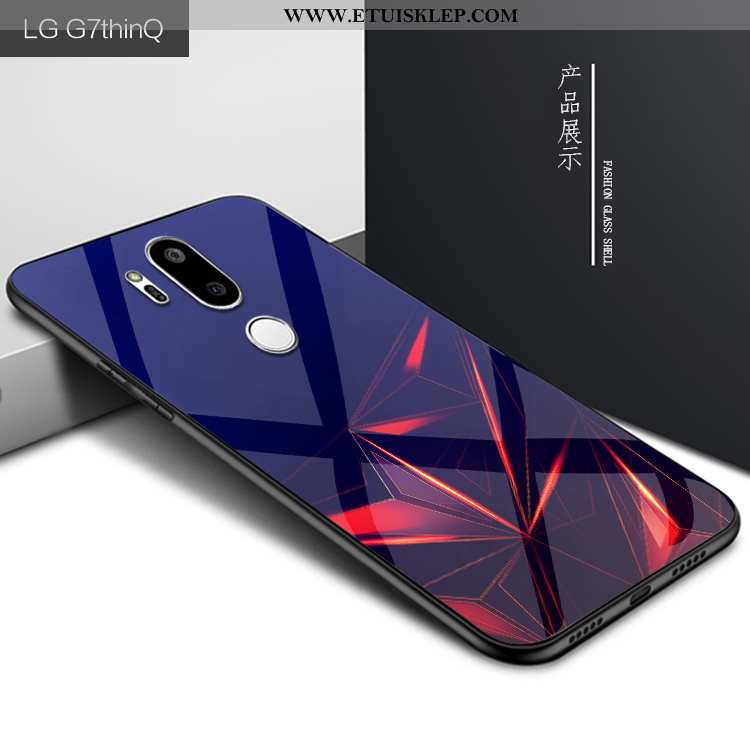 Futerał Lg G7 Thinq Osobowość Szkło Ochraniacz Moda Purpurowy Telefon Komórkowy Proste Tanie