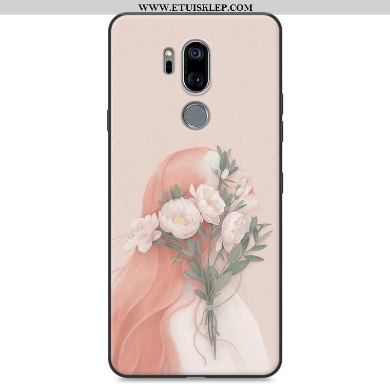 Futerał Lg G7 Thinq Silikonowe Miękki Świeży Etui Trendy Anti-fall Oferta