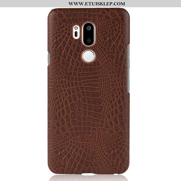 Futerał Lg G7 Thinq Wzór Etui Czarny Krokodyl Vintage Trudno Sklep