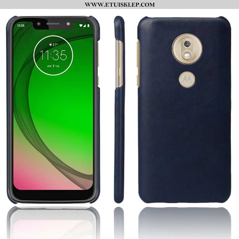 Futerał Moto G7 Play Vintage Pomarańczowy Trudno Etui Ochraniacz Nubuku Na Sprzedaż