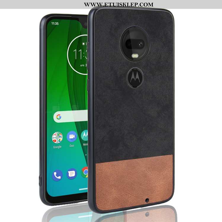 Futerał Moto G7 Plus Ochraniacz Czarny Mieszane Kolory Etui Telefon Komórkowy Anti-fall Online