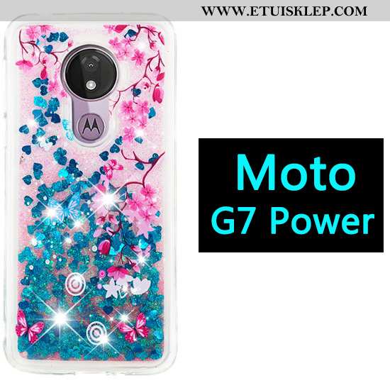 Futerał Moto G7 Power Kreskówka Anti-fall Telefon Komórkowy Purpurowy Quicksand Balon Tanie