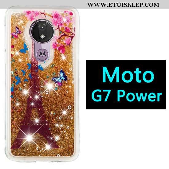 Futerał Moto G7 Power Kreskówka Anti-fall Telefon Komórkowy Purpurowy Quicksand Balon Tanie