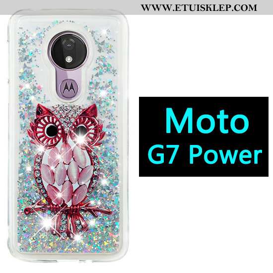 Futerał Moto G7 Power Kreskówka Anti-fall Telefon Komórkowy Purpurowy Quicksand Balon Tanie