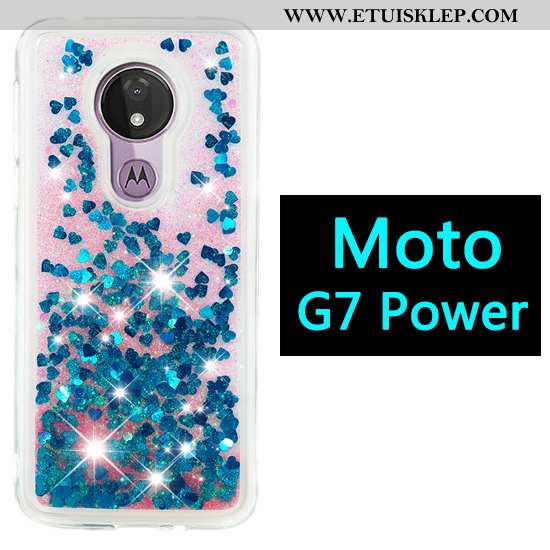 Futerał Moto G7 Power Kreskówka Anti-fall Telefon Komórkowy Purpurowy Quicksand Balon Tanie