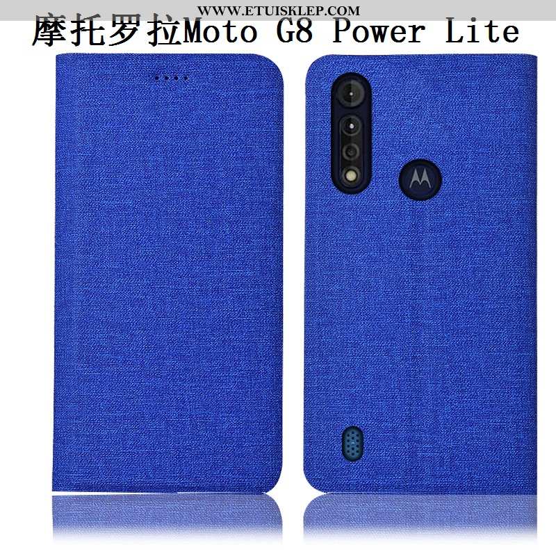 Futerał Moto G8 Power Lite Bawełna I Len Telefon Komórkowy Anti-fall All Inclusive Różowe Sprzedam