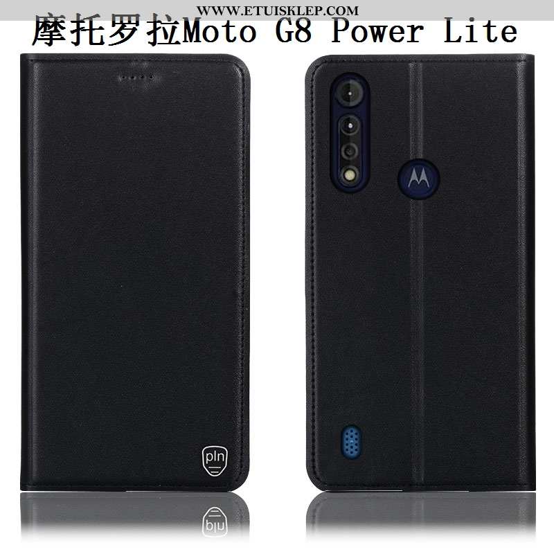 Futerał Moto G8 Power Lite Ochraniacz Etui Telefon Komórkowy Wzór Czarny Pokrowce Kupię