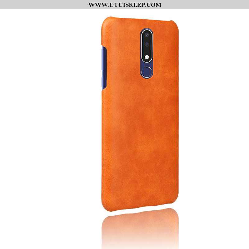 Futerał Nokia 3.1 Plus Ochraniacz Wzór Jednolity Kolor Etui Telefon Komórkowy Pomarańczowy Sklep
