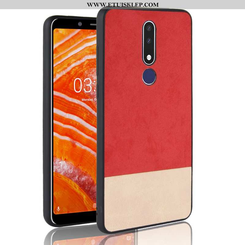 Futerał Nokia 3.1 Plus Wzór Czerwony Mieszane Kolory Etui All Inclusive Denim Kup