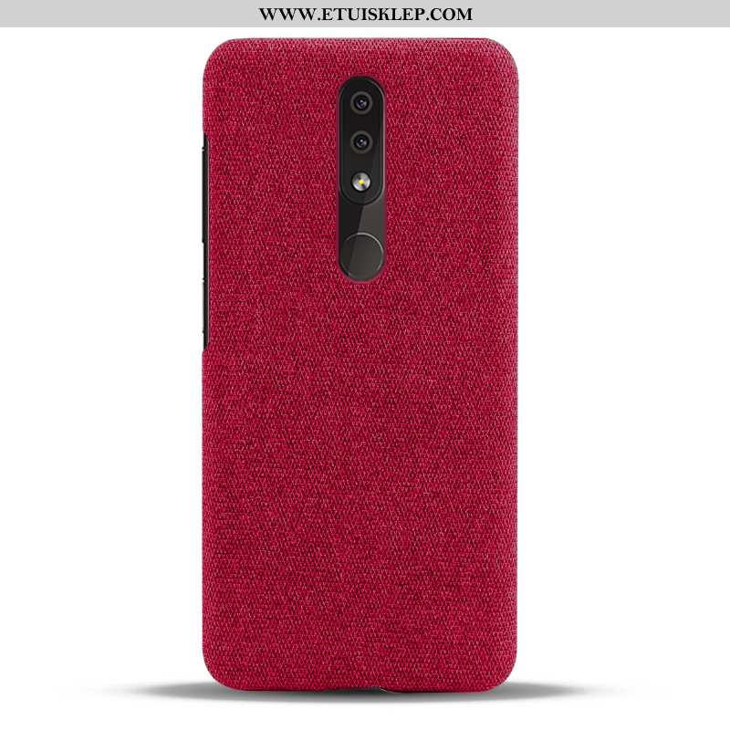 Futerał Nokia 4.2 Ochraniacz Anti-fall Szary Płótno Cienkie Proste Telefon Komórkowy Kupię