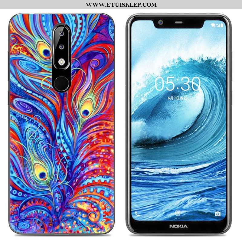 Futerał Nokia 5.1 Plus Miękki Kreatywne Kolor Anti-fall Kreskówka Telefon Komórkowy Sklep