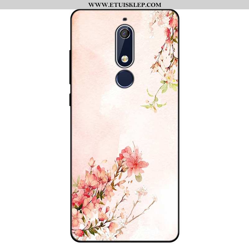Futerał Nokia 5.1 Silikonowe Świeży Anti-fall Sztuka Mały Telefon Komórkowy Etui Tanie