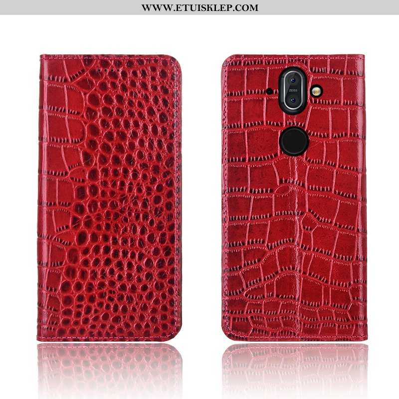 Futerał Nokia 8 Sirocco Skórzane Etui Obudowa All Inclusive Krokodyl Ochraniacz Nowy Sprzedam