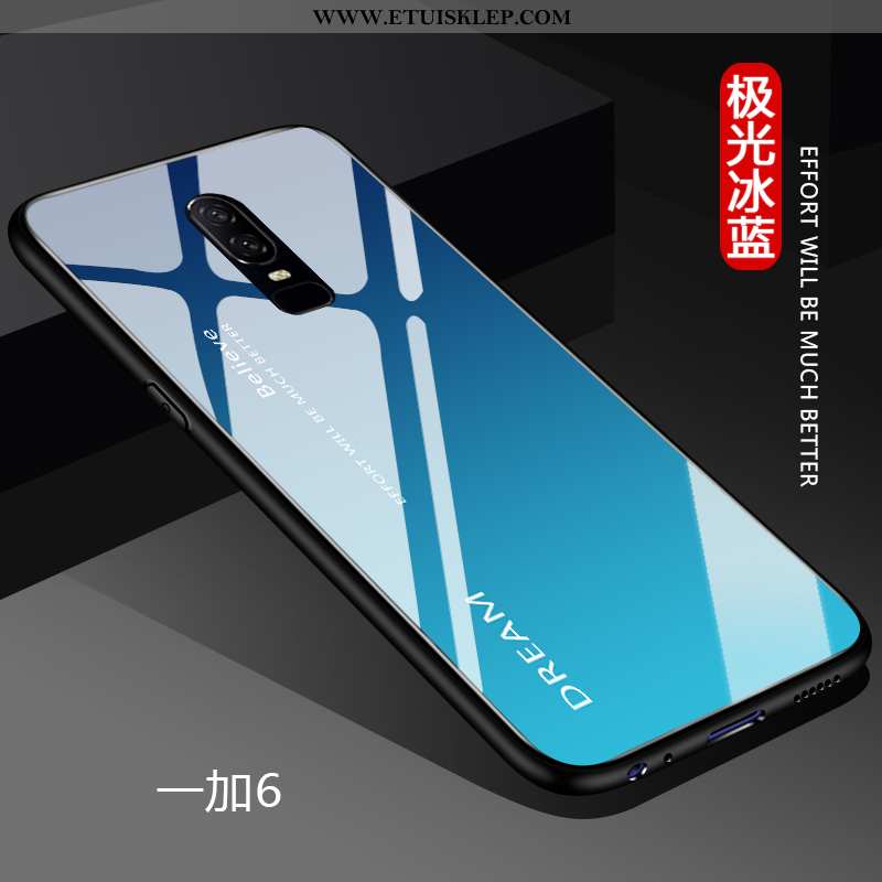 Futerał Oneplus 6 Super Miękki Trendy Osobowość Anti-fall Ochraniacz Jednolity Kolor Na Sprzedaż