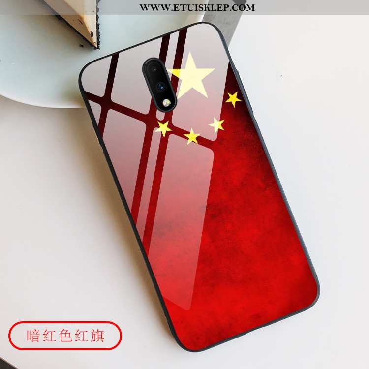 Futerał Oneplus 7 Ochraniacz Gwiazda Czerwony All Inclusive Chiński Styl Telefon Komórkowy Online