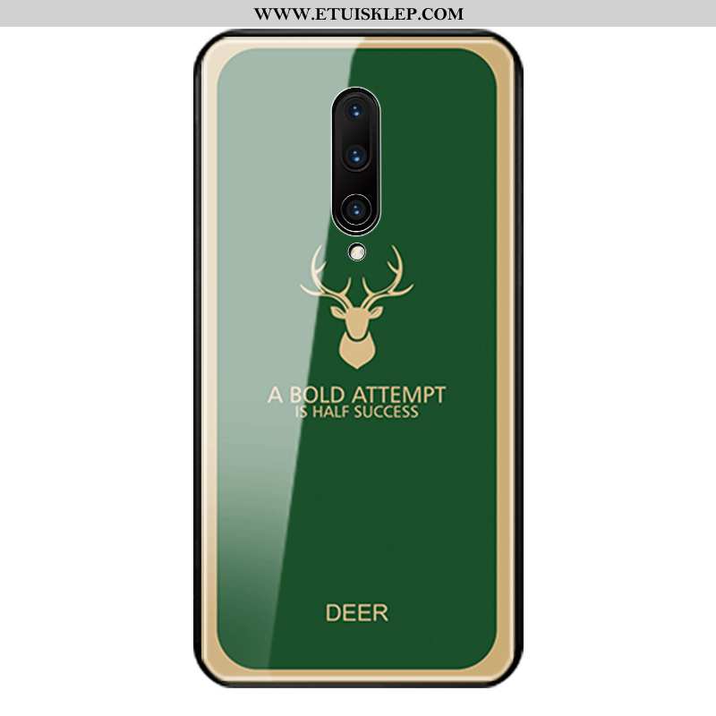 Futerał Oneplus 7 Pro Cienkie Szkło Telefon Komórkowy Zakochani Super Zielony Osobowość Sklep
