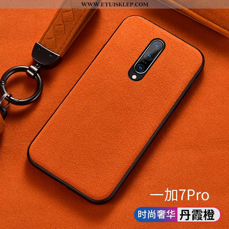 Futerał Oneplus 7 Pro Silikonowe Luksusowy Miękki Zielony Etui Zamszowe Trendy Sklep