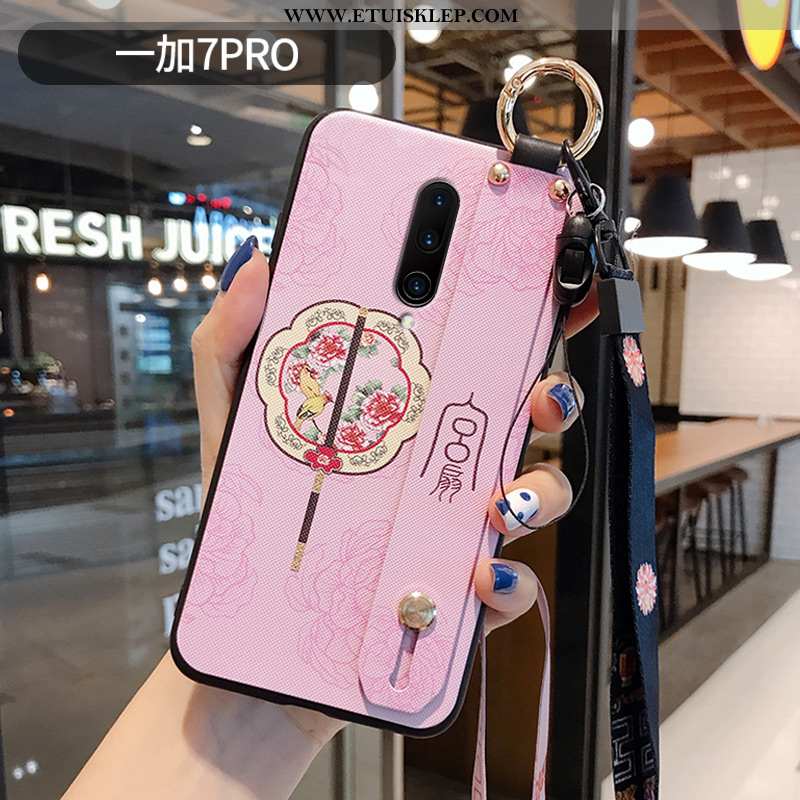 Futerał Oneplus 7 Pro Wiszące Ozdoby Wiatr Silikonowe Etui All Inclusive Vintage Oferta