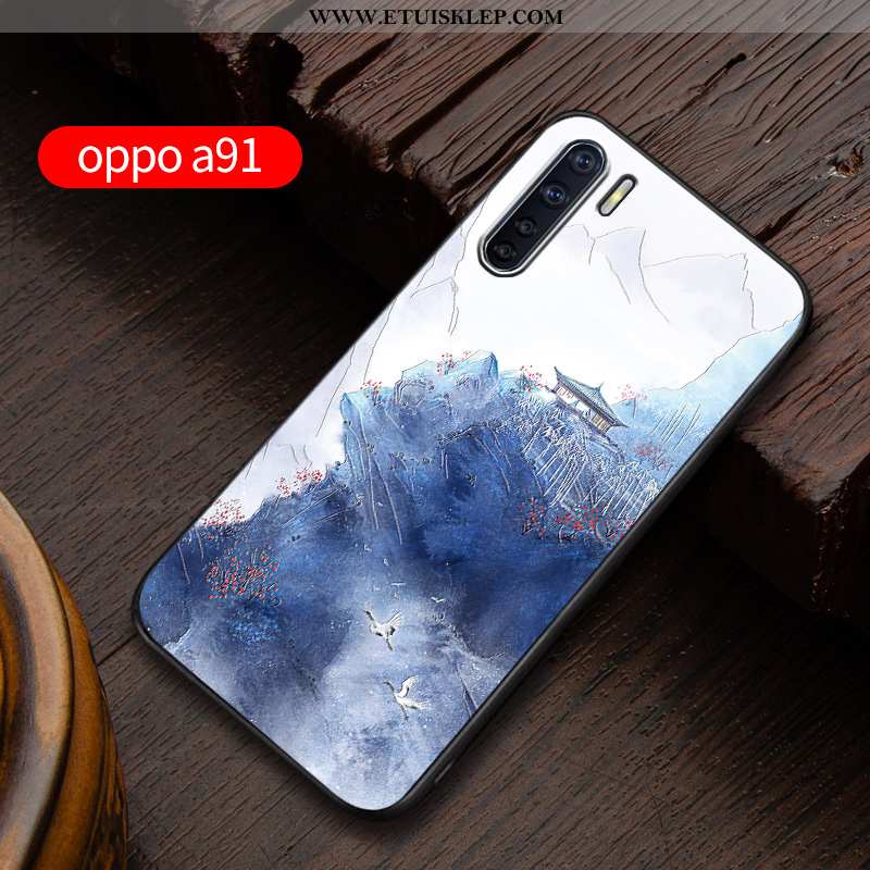 Futerał Oppo A91 Nubuku Dostosowane Nowy Anti-fall Silikonowe Miękki Kup