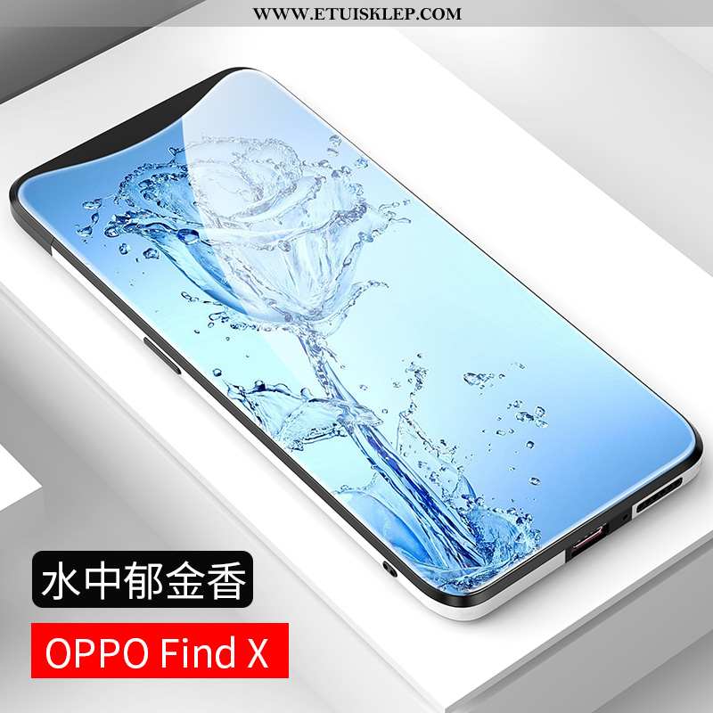 Futerał Oppo Find X Moda Cienkie Ochraniacz Lekkie Kreatywne Etui Szkło Na Sprzedaż