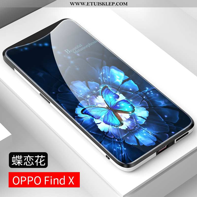 Futerał Oppo Find X Moda Cienkie Ochraniacz Lekkie Kreatywne Etui Szkło Na Sprzedaż