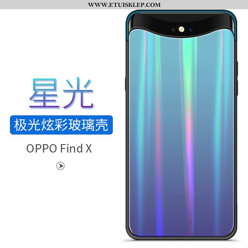 Futerał Oppo Find X Trendy Każdego Dnia Gradient Czerwony Telefon Komórkowy Anti-fall Na Sprzedaż