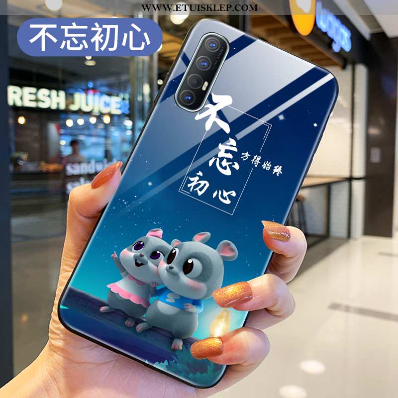 Futerał Oppo Reno 3 Pro Szkło Anti-fall Telefon Komórkowy Rat Niebieski Etui Oferta