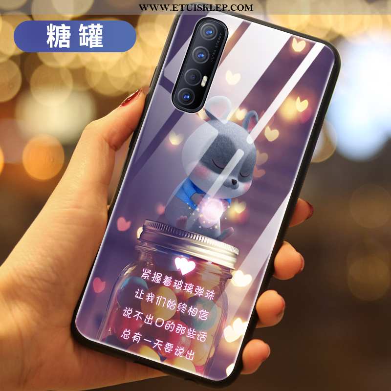 Futerał Oppo Reno 3 Pro Szkło Anti-fall Telefon Komórkowy Rat Niebieski Etui Oferta