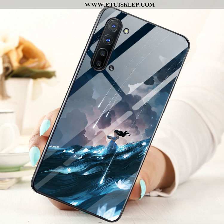 Futerał Oppo Reno 3 Szkło Niebieski Telefon Komórkowy Etui Kup