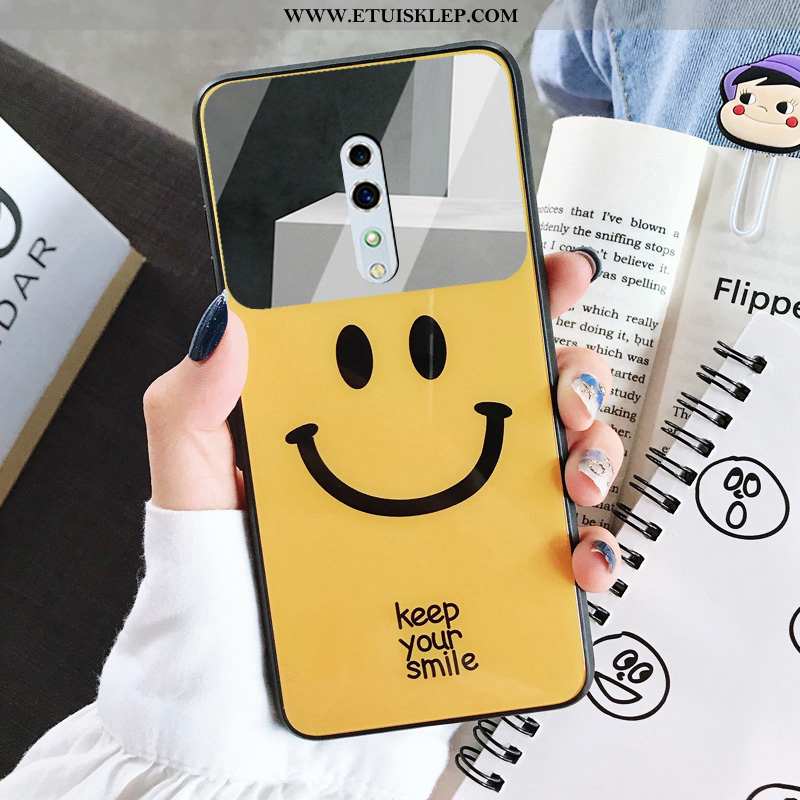 Futerał Oppo Reno Z Filmy Etui Telefon Komórkowy Trudno Żółty Szkło Hartowane Oferta