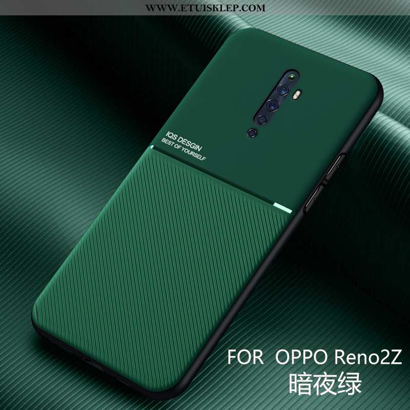 Futerał Oppo Reno2 Z Trendy Telefon Komórkowy All Inclusive Kreatywne Etui Czerwony Netto Niewidoczn