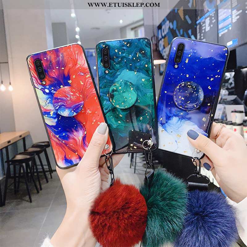 Futerał Samsung Galaxy A50 Trendy Gwiazda Anti-fall Czerwony Netto Telefon Komórkowy Moda Etui Kupię