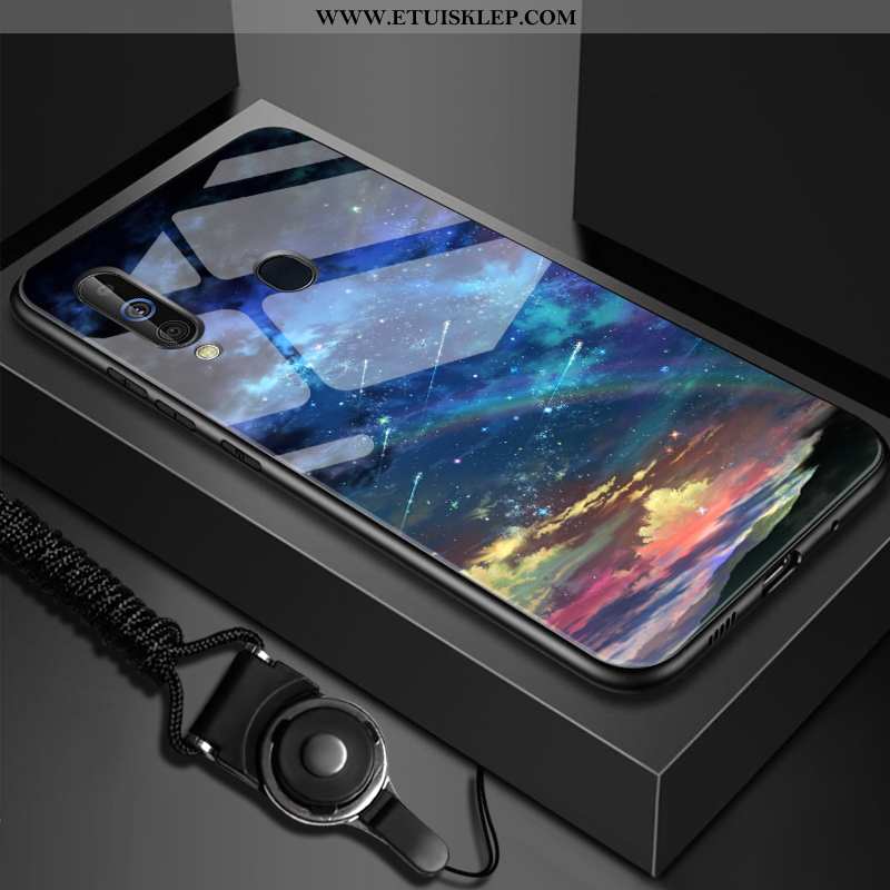 Futerał Samsung Galaxy A60 Silikonowe Telefon Komórkowy Szkło Etui Nubuku Gwiazda Online