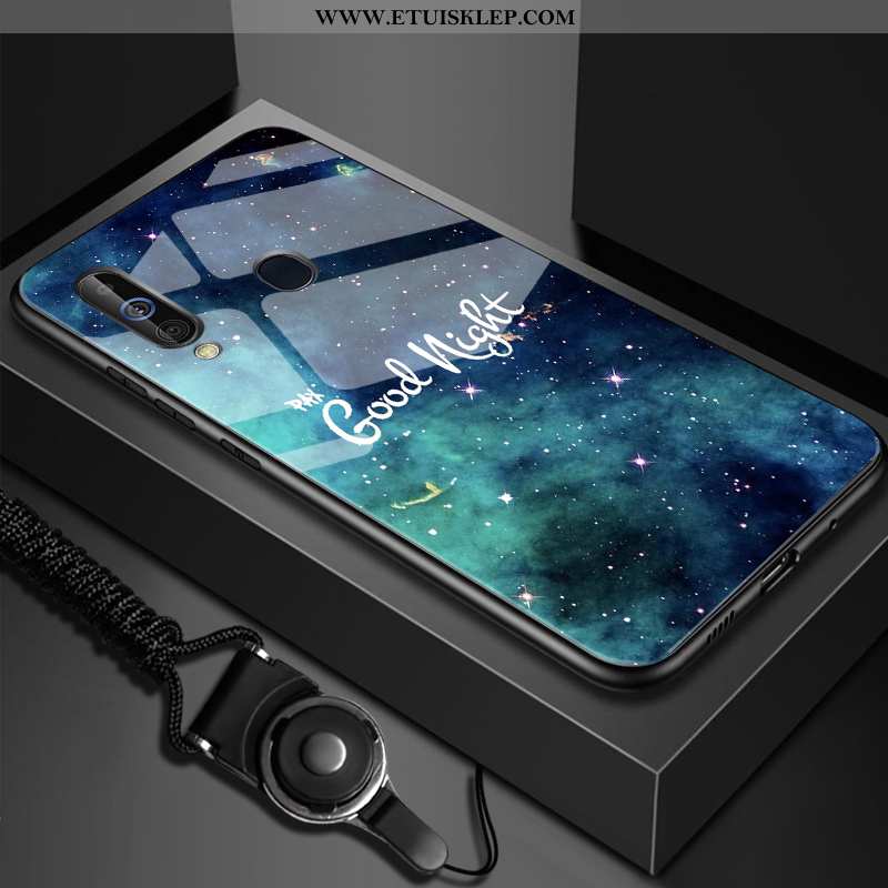 Futerał Samsung Galaxy A60 Silikonowe Telefon Komórkowy Szkło Etui Nubuku Gwiazda Online