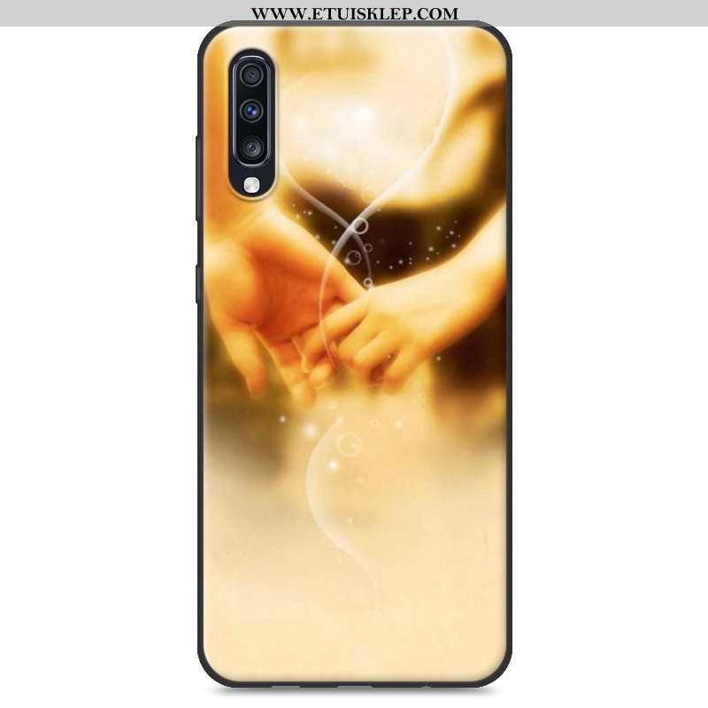 Futerał Samsung Galaxy A70 Kreatywne Etui Czerwony Netto Nubuku Odporny Na Zarysowania Trendy Tanie