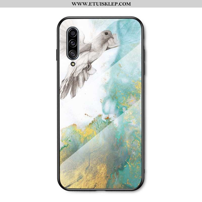 Futerał Samsung Galaxy A70s Trendy Trudno Telefon Komórkowy All Inclusive Zielony Anti-fall Kolor Ta