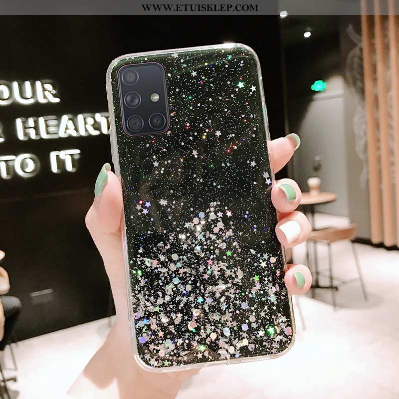 Futerał Samsung Galaxy A71 Silikonowe Etui All Inclusive Telefon Komórkowy Różowe Gwiazda Zakochani 