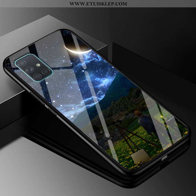 Futerał Samsung Galaxy A71 Silikonowe Purpurowy Trendy Etui All Inclusive Kreatywne Szkło Na Sprzeda