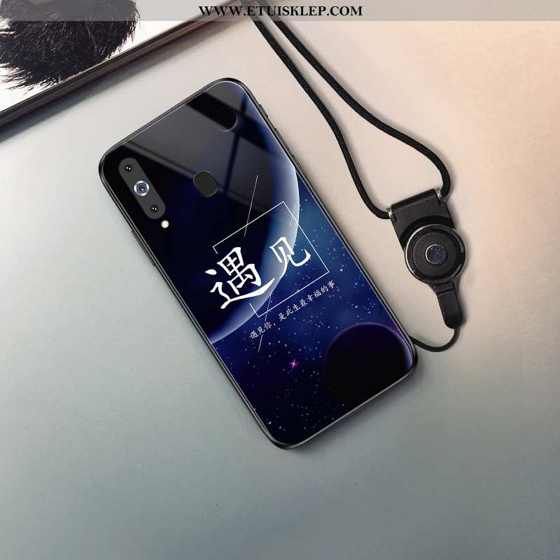 Futerał Samsung Galaxy A8s Kreatywne Gwiazda Etui Telefon Komórkowy Gwiaździsty Ciemno Niebieski Wis