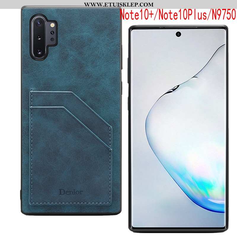 Futerał Samsung Galaxy Note 10+ Miękki Anti-fall All Inclusive Lekkie Szary Cienkie Sklep