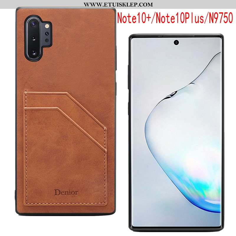 Futerał Samsung Galaxy Note 10+ Miękki Anti-fall All Inclusive Lekkie Szary Cienkie Sklep