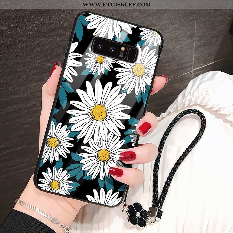 Futerał Samsung Galaxy Note 8 Kreatywne Gwiazda Kwiaty Osobowość Szkło Moda Anti-fall Kupię
