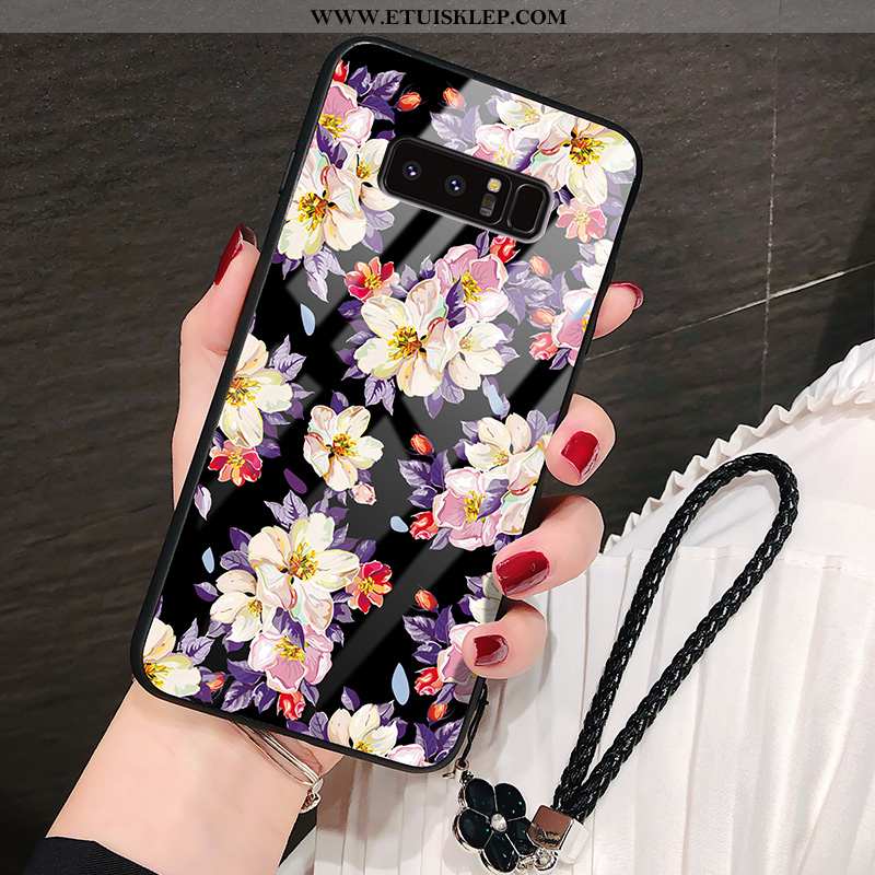 Futerał Samsung Galaxy Note 8 Kreatywne Gwiazda Kwiaty Osobowość Szkło Moda Anti-fall Kupię